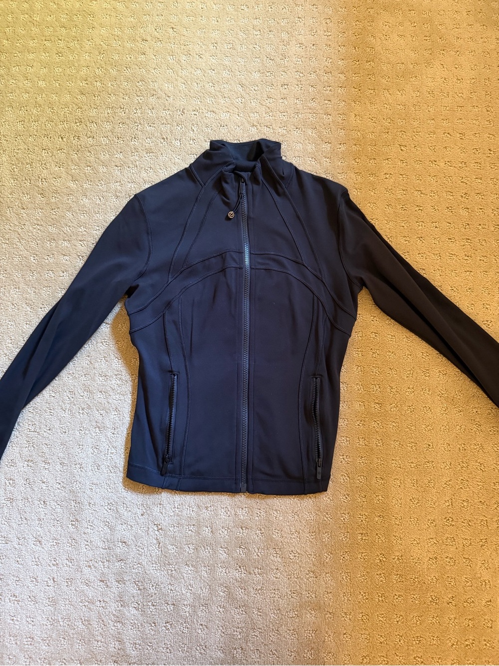 lululemon athletica full zip cropped align jacket - Picture 2 of 5